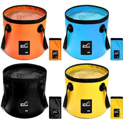 20L Collapsible Bucket with Handle 5 Gallon