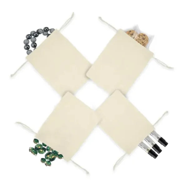 Canvas Drawstring Bags - Non Printed