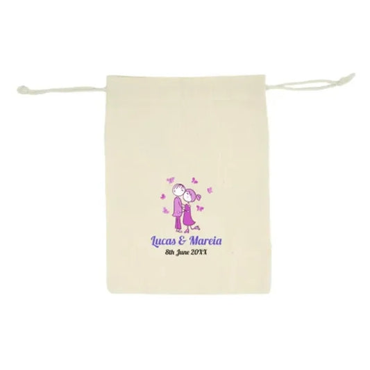 Canvas Drawstring Bags - Printed (Front and Back)