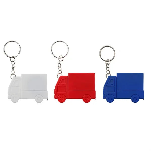Truck Shape Tape Measure Keychain