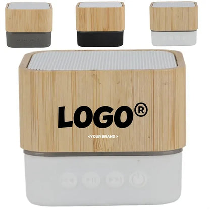 Portable Bamboo Bluetooth Speaker Wireless Eco Friendly Soun