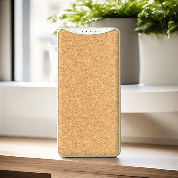Eco-Friendly Cork PD Fast Charging Power Bank Wireless