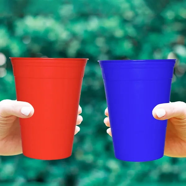 500ml PP Plastic Party Cups With Custom Logo For Events