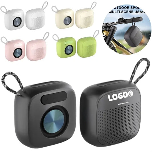 Macaron Style Mini Wireless Bluetooth Speaker With Strap
