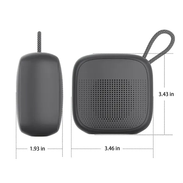 Macaron Style Mini Wireless Bluetooth Speaker With Strap