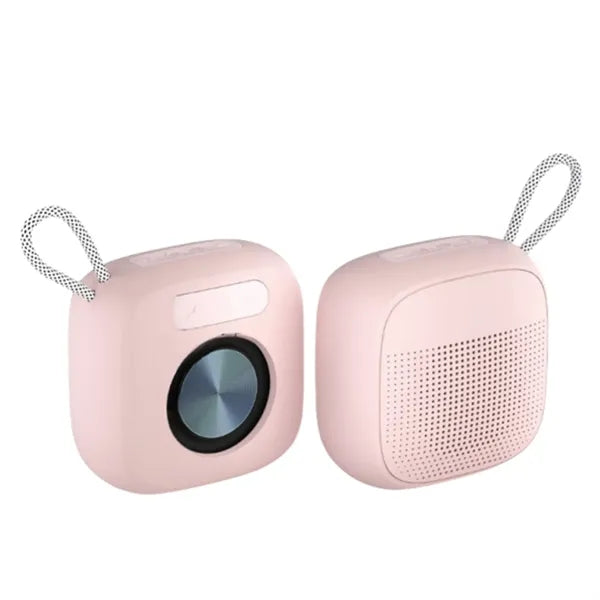 Macaron Style Mini Wireless Bluetooth Speaker With Strap