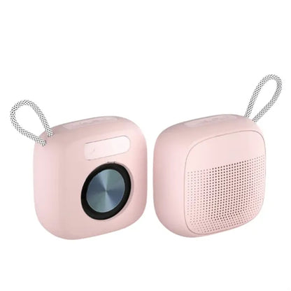 Macaron Style Mini Wireless Bluetooth Speaker With Strap