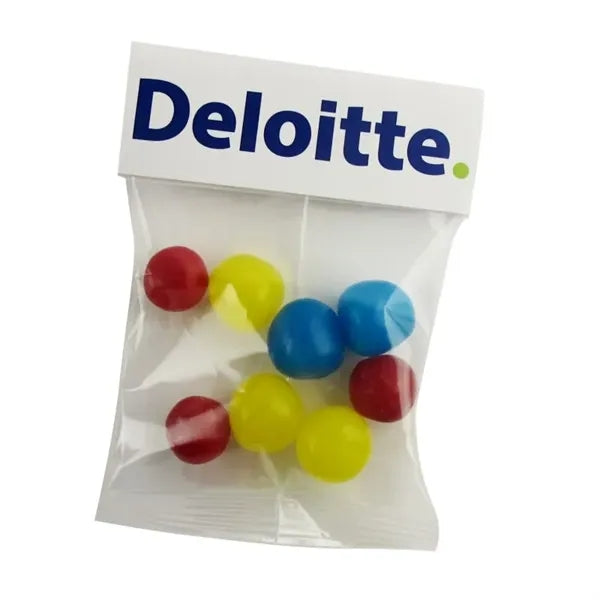Large Header Bag with Assorted Fruit Sours
