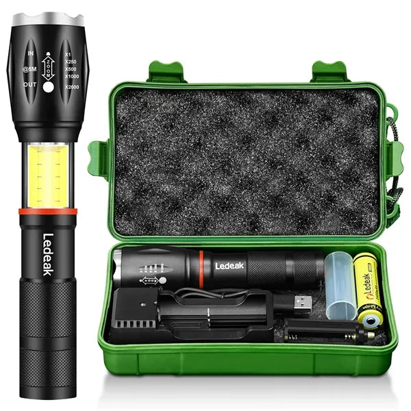 Ultra Bight LED COB Flshlight