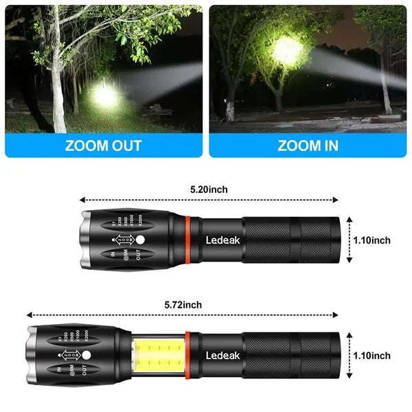 Ultra Bight LED COB Flshlight