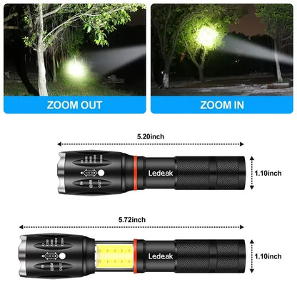 Ultra Bight LED COB Flshlight