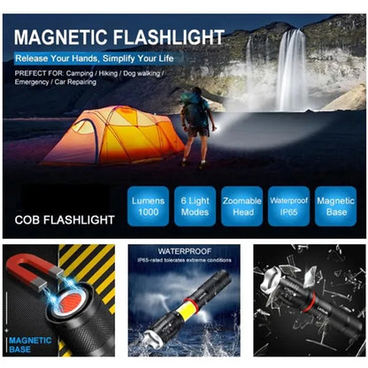 Ultra Bight LED COB Flshlight