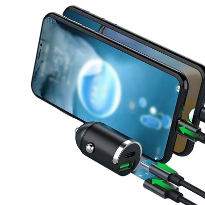Car Charger Fast Charging USB C Port for Mobile Devices