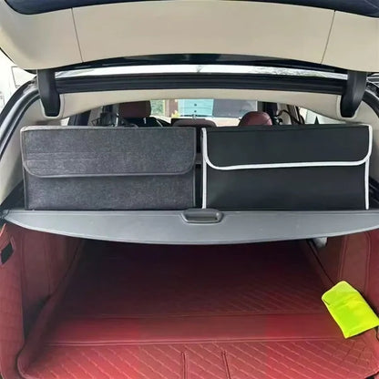 Foldable Car Trunk Felt Storage Box