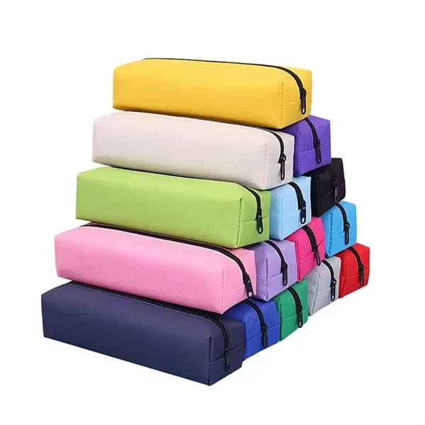 Zipper Pencil Case for Office & School Use Customizable