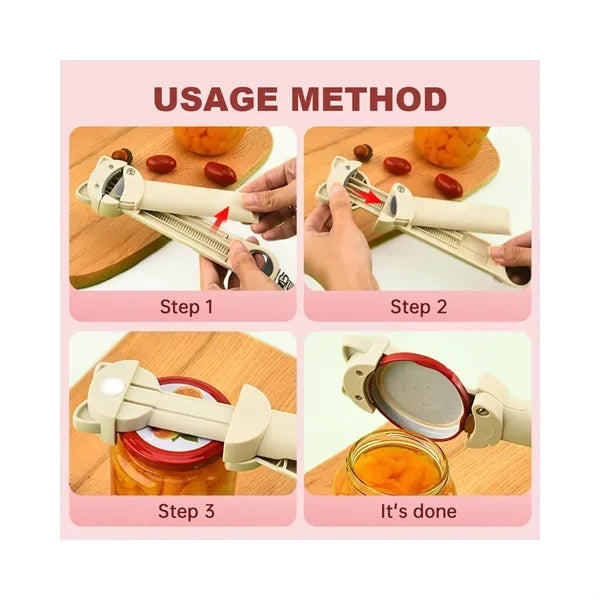Multifunctional Retractable Bottle Opener