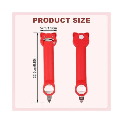 Multifunctional Retractable Bottle Opener