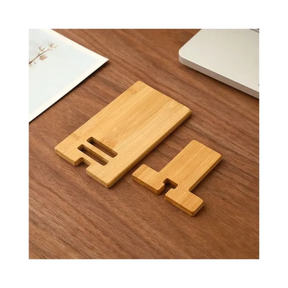 Bamboo Wood Mobile Phone Holder