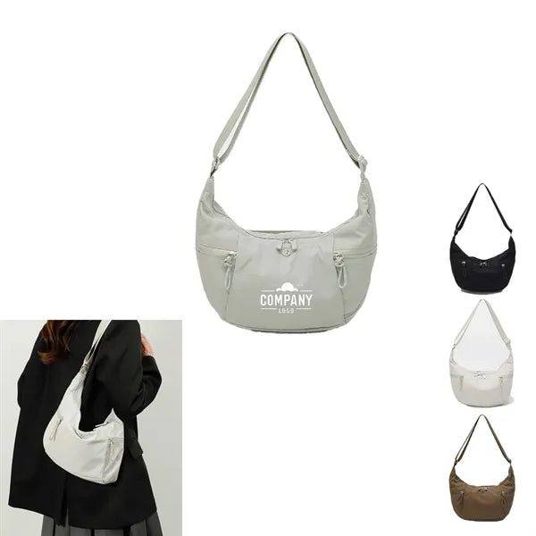 Slouchy Crescent Sling Bag