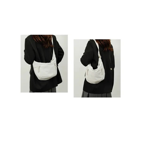 Slouchy Crescent Sling Bag