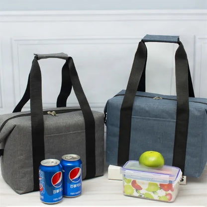 FoldableLarge Capacity Oxford Cloth Insulated Cooler Bag