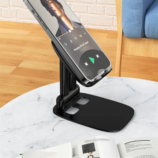 Adjustable Foldable Desktop Stand for Phone and Tablet