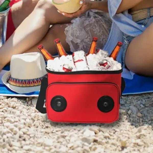 Large Capacity Oxford Insulated Bag with Bluetooth Speaker