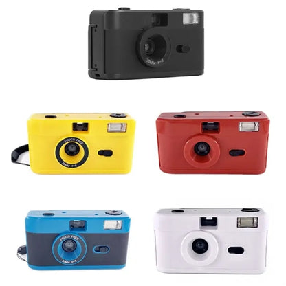 Vintage 35MM Disposable Camera with Flash for Multiple Uses