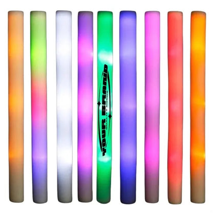 LED Foam Sticks Glow Wands Neon Party Supplies For Carnival