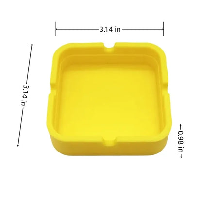 Square Silicone Household Cigar Ashtray
