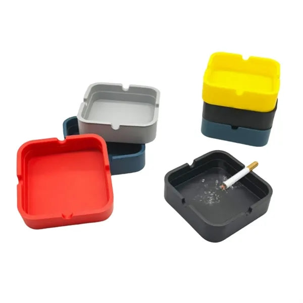 Square Silicone Household Cigar Ashtray