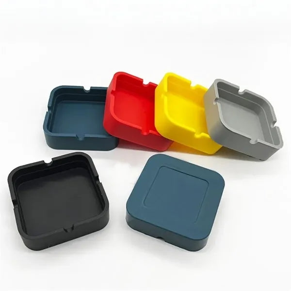 Square Silicone Household Cigar Ashtray