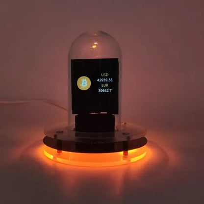 Versatile Smart LCD Screen Mood Lighting Nixie Tube Clock