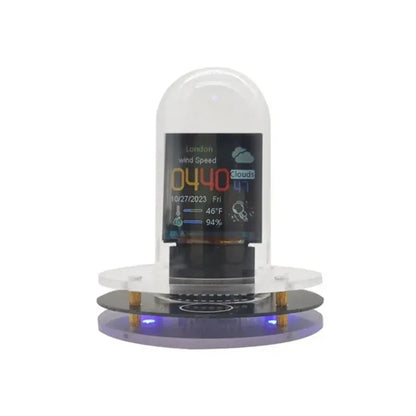 Versatile Smart LCD Screen Mood Lighting Nixie Tube Clock