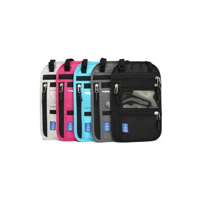 Versatile Portable RFID Passport Holder Travel Neck Wallet