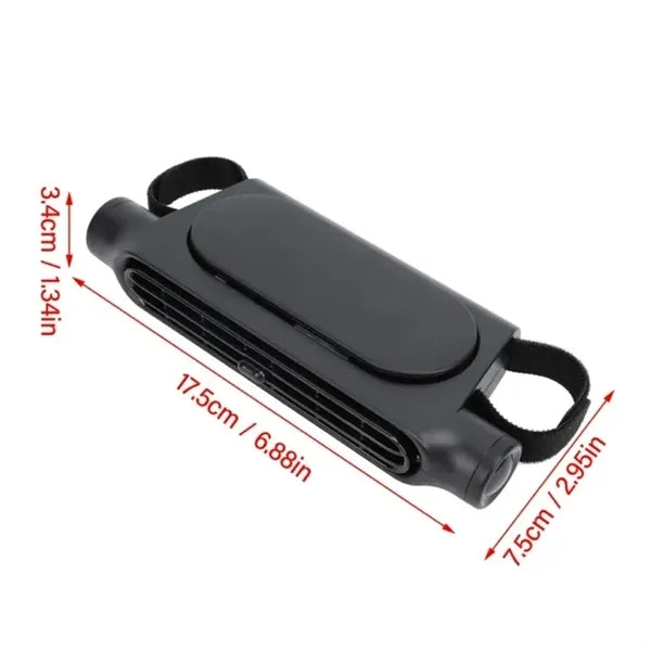 Car Electric Air Circulator Rear Seat  Back Vent Cooling Fan
