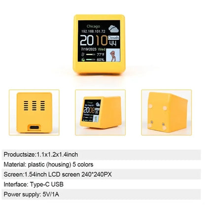 Versatile Mini WiFi Weather Station  Monitoring Clocks