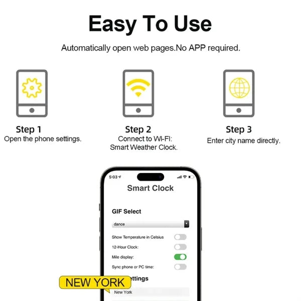 Versatile Mini WiFi Weather Station  Monitoring Clocks