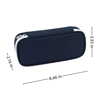 Portable Pencil Pouch Stationery Holder Storage