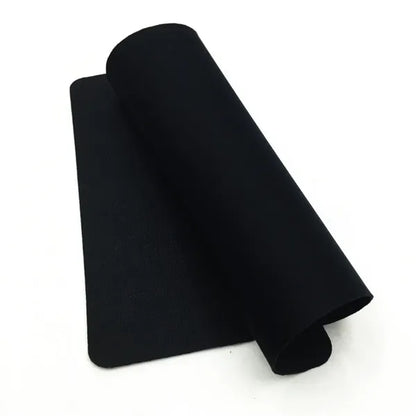 Office Mouse Mat Pad Non-Slip Rubber Black