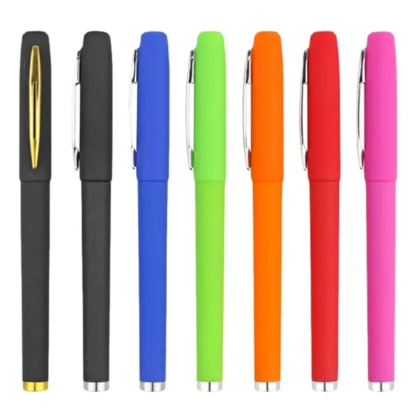 Black Fine Point Roller Ball Gel Pens