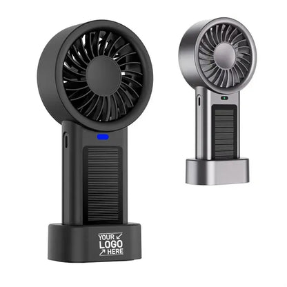 Solar Powered Portable Handheld Fan