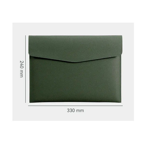 PU Leather A4 Document Holder File Organizer