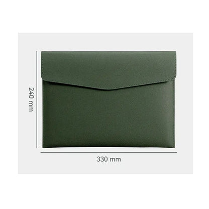 PU Leather A4 Document Holder File Organizer