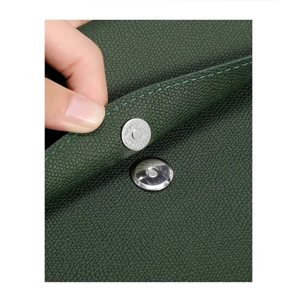 PU Leather A4 Document Holder File Organizer