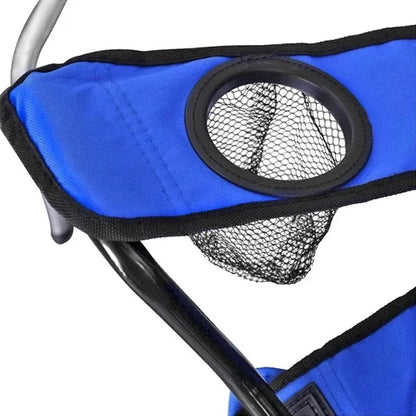 Portable Beach Umbrella Foldable Chair with Cooler Bag