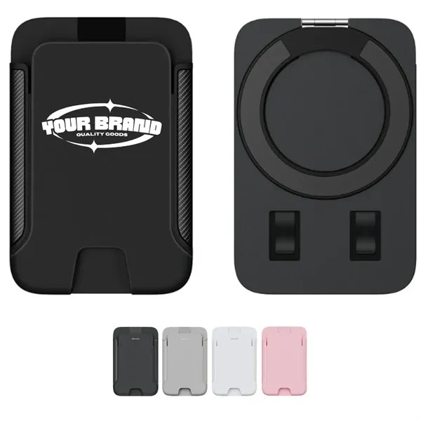 Unisex Magnetic Phone Wallet Slots Adjustable Stand  iPhone