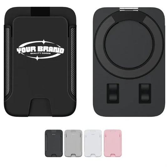 Unisex Magnetic Phone Wallet Slots Adjustable Stand  iPhone
