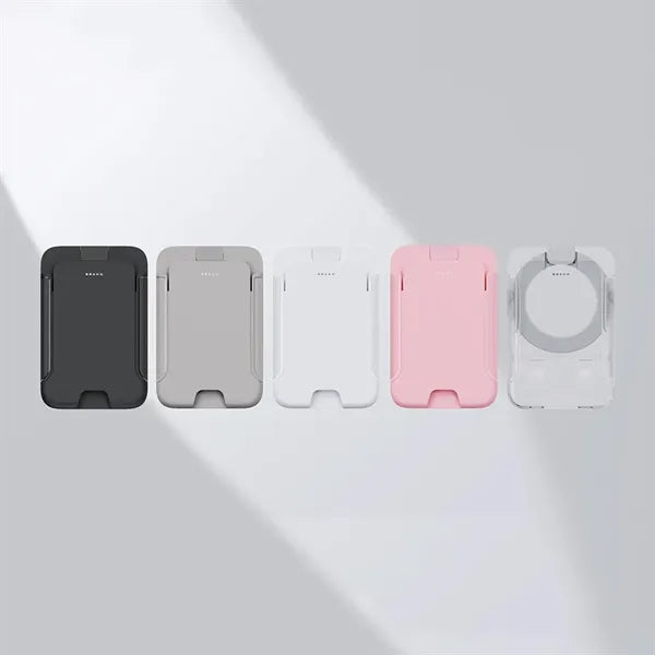 Unisex Magnetic Phone Wallet Slots Adjustable Stand  iPhone