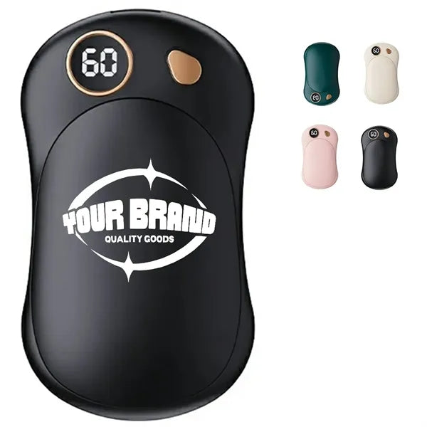 Double-sided detachable magnetic hand warmer power bank
